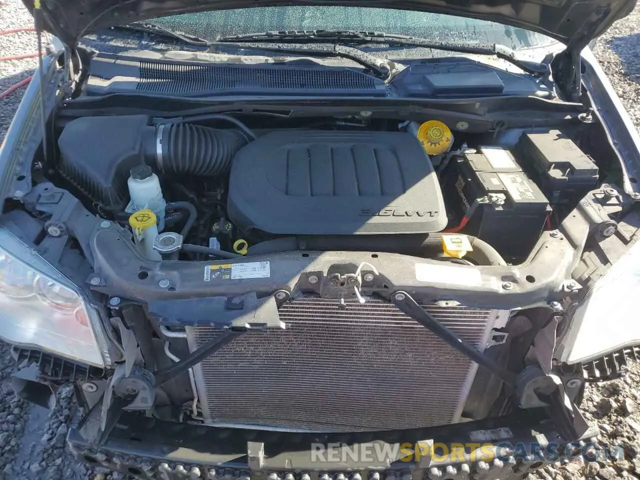 12 fotografías del automóvil dañado 2C4RDGCG1KR800313 DODGE CARAVAN 2019