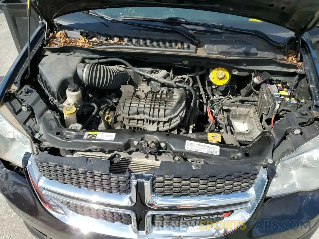 12 fotografías del automóvil dañado 2C4RDGCG2KR802300 DODGE CARAVAN 2019