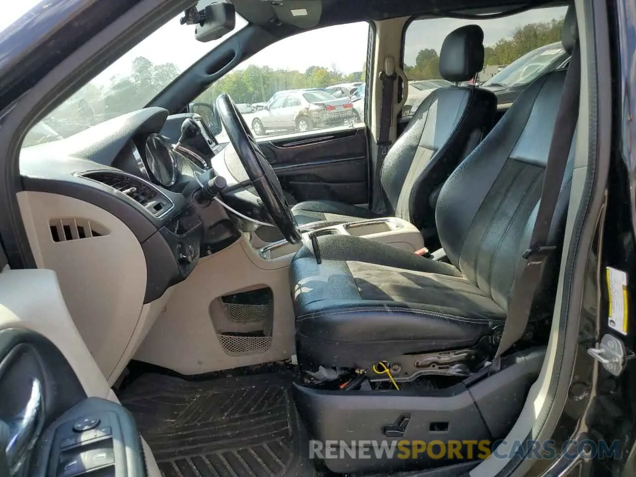 7 fotografías del automóvil dañado 2C4RDGCG2KR802300 DODGE CARAVAN 2019