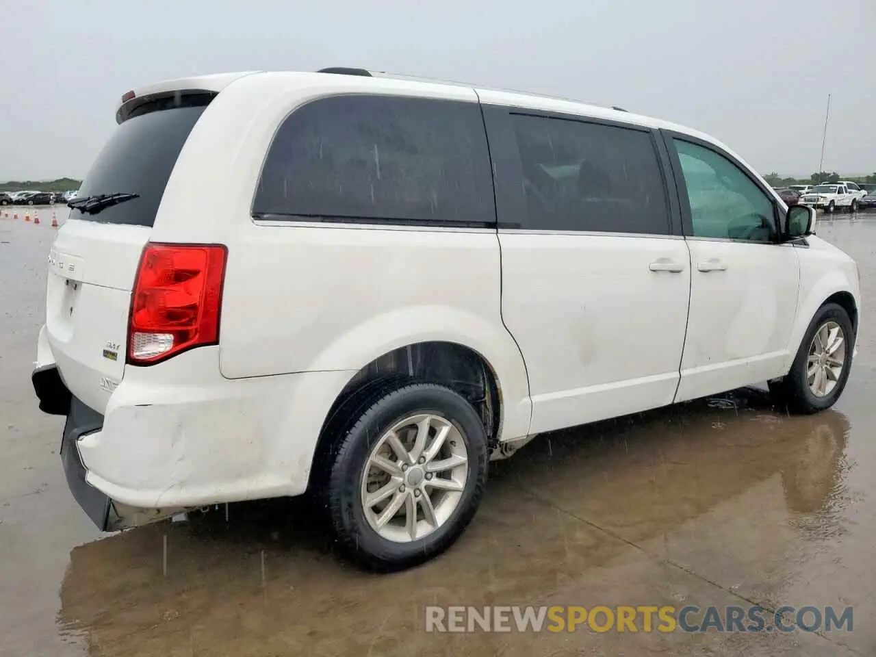 3 fotografías del automóvil dañado 2C4RDGCG3KR519100 DODGE CARAVAN 2019