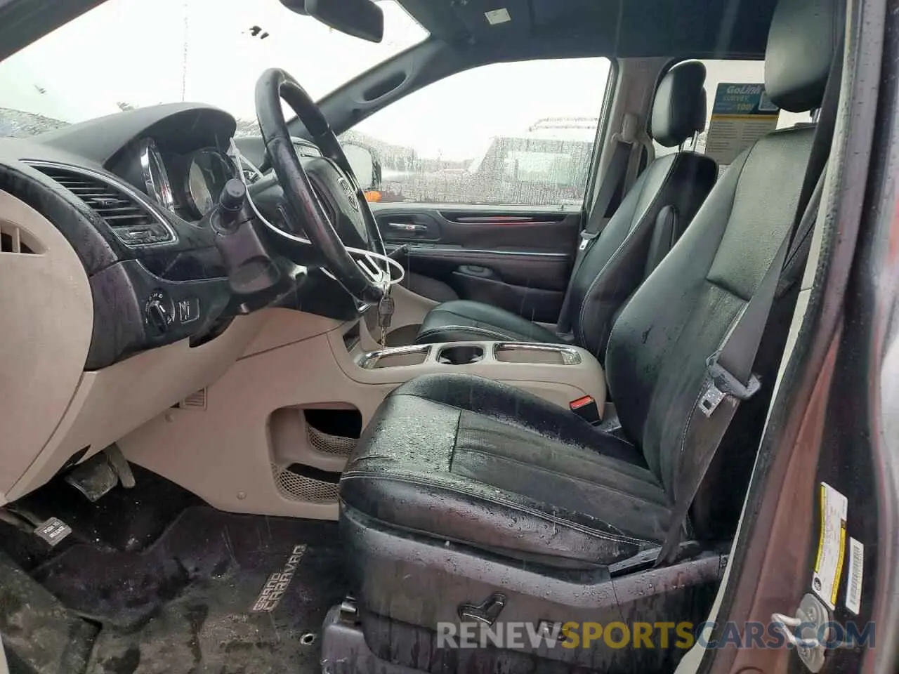 7 fotografías del automóvil dañado 2C4RDGCG3KR519100 DODGE CARAVAN 2019
