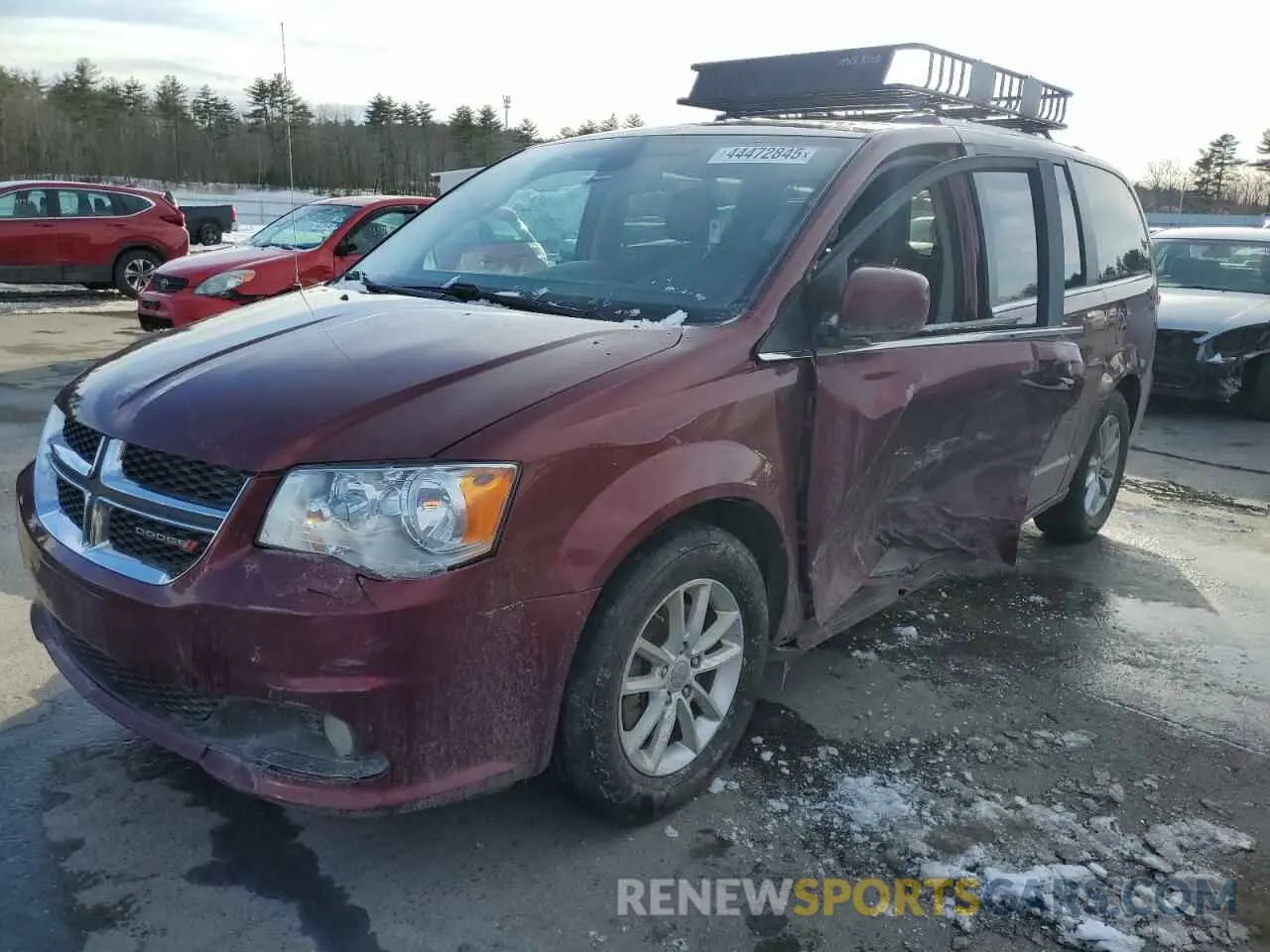 1 fotografías del automóvil dañado 2C4RDGCG3KR689912 DODGE CARAVAN 2019