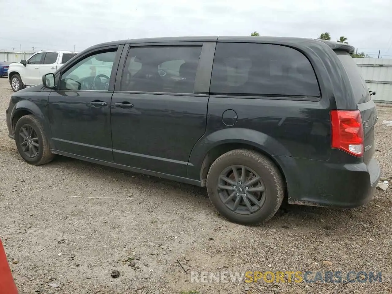 2 fotografías del automóvil dañado 2C4RDGCG3KR754306 DODGE CARAVAN 2019