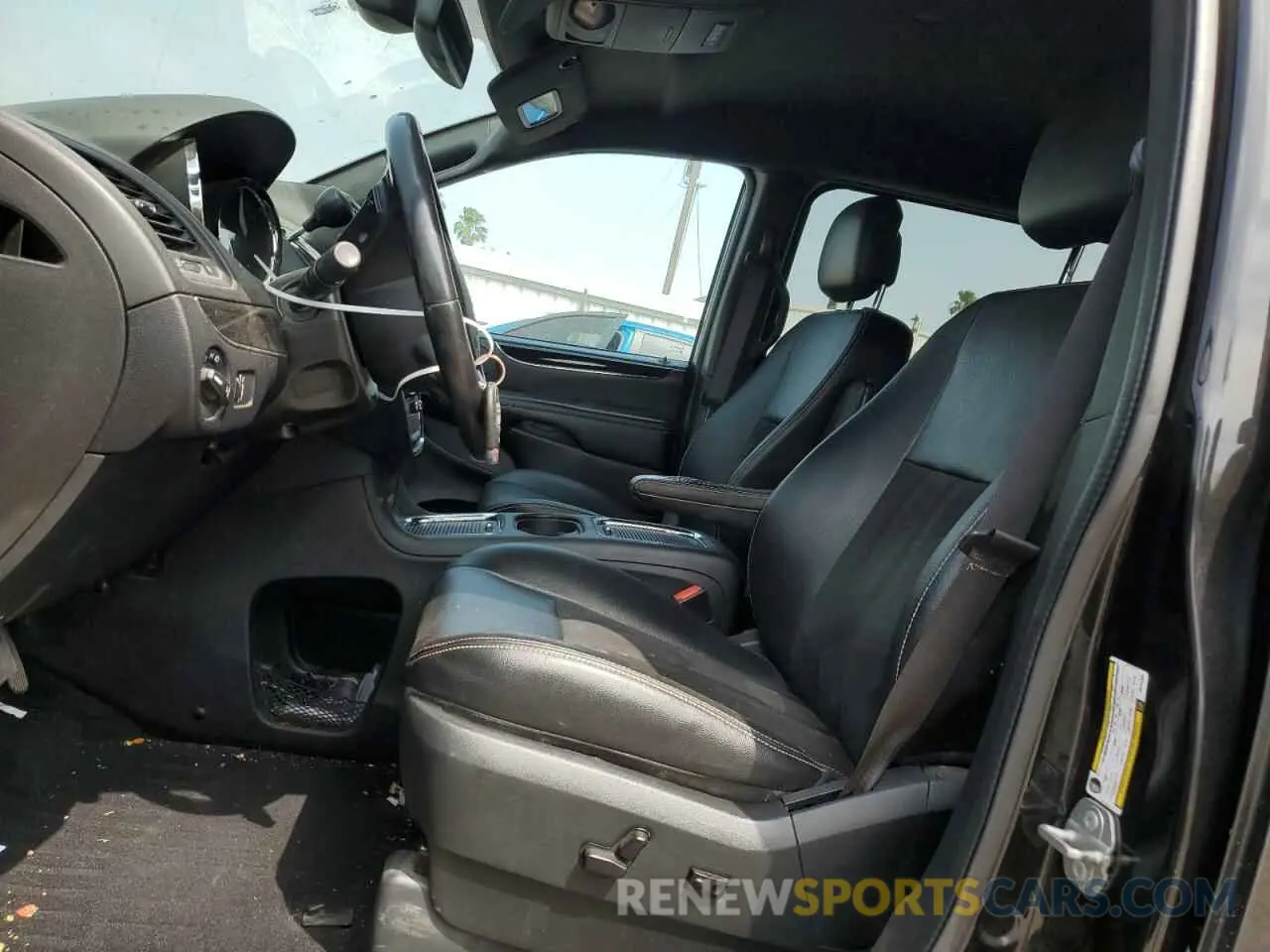 7 fotografías del automóvil dañado 2C4RDGCG3KR754306 DODGE CARAVAN 2019