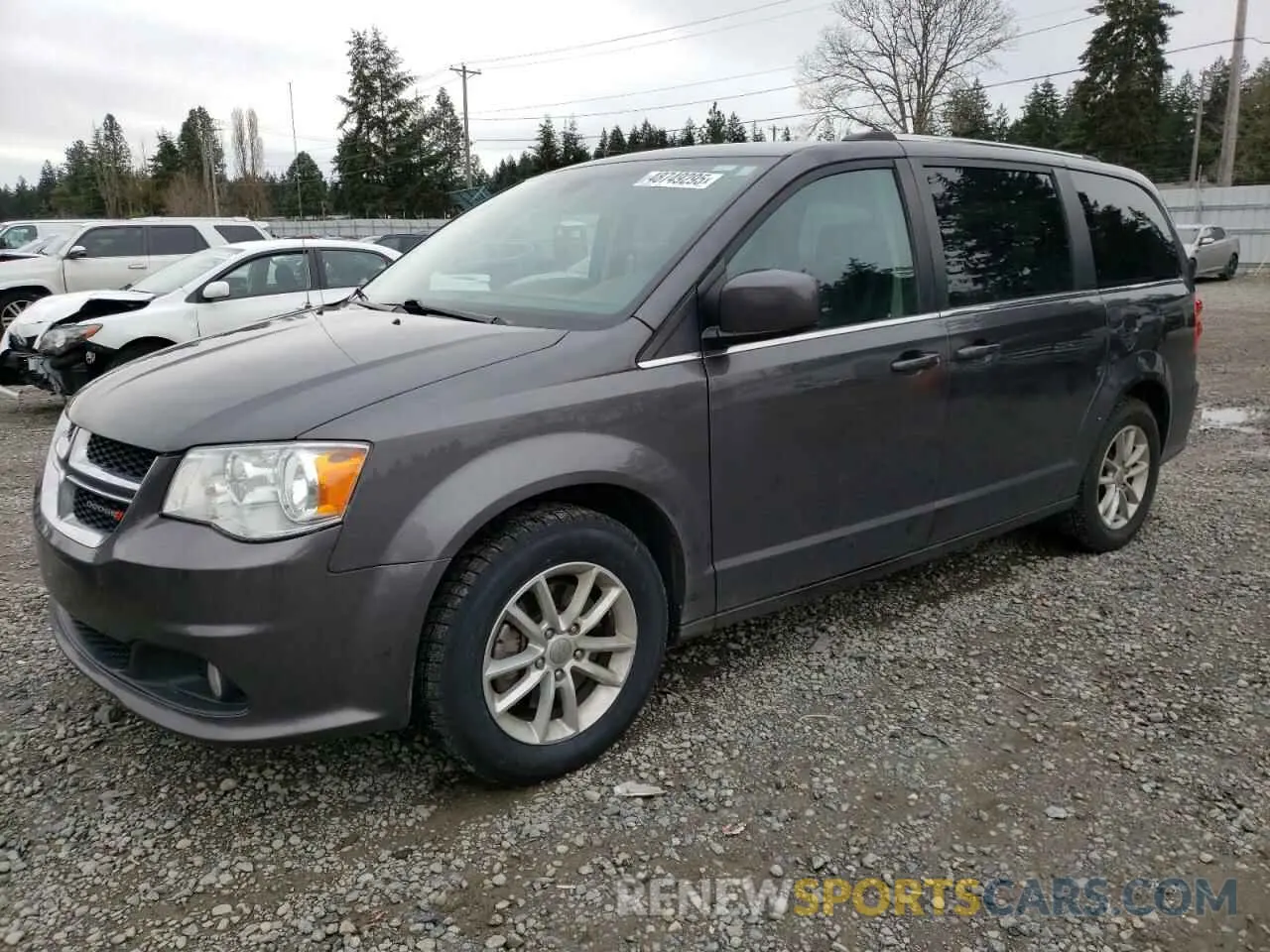 1 fotografías del automóvil dañado 2C4RDGCG3KR788598 DODGE CARAVAN 2019