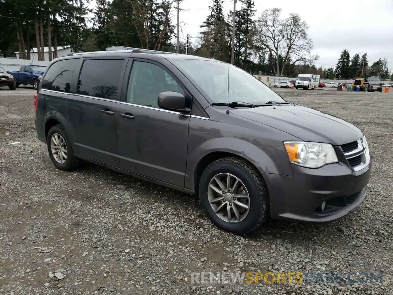 4 fotografías del automóvil dañado 2C4RDGCG3KR788598 DODGE CARAVAN 2019
