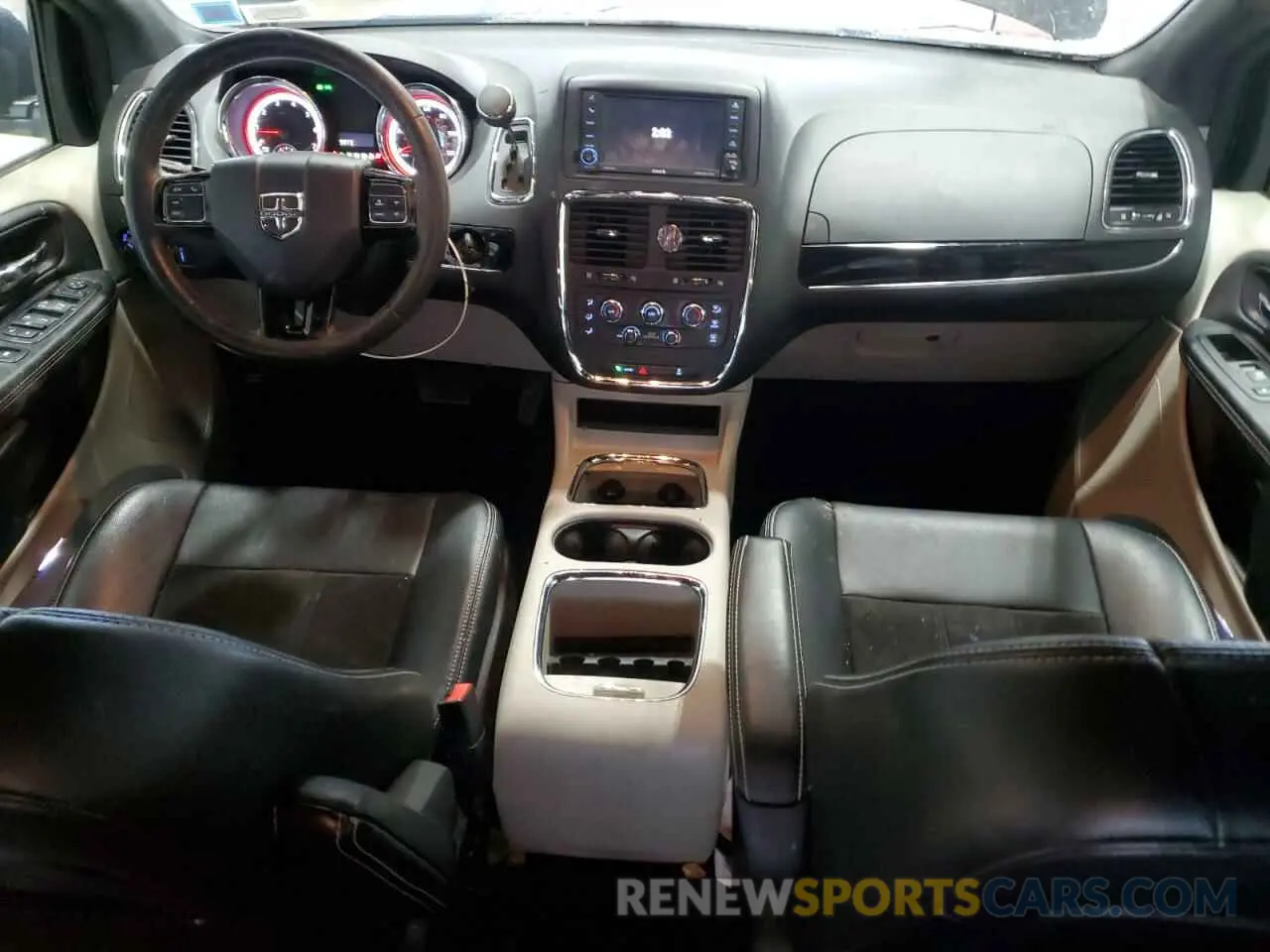 8 fotografías del automóvil dañado 2C4RDGCG4KR516710 DODGE CARAVAN 2019