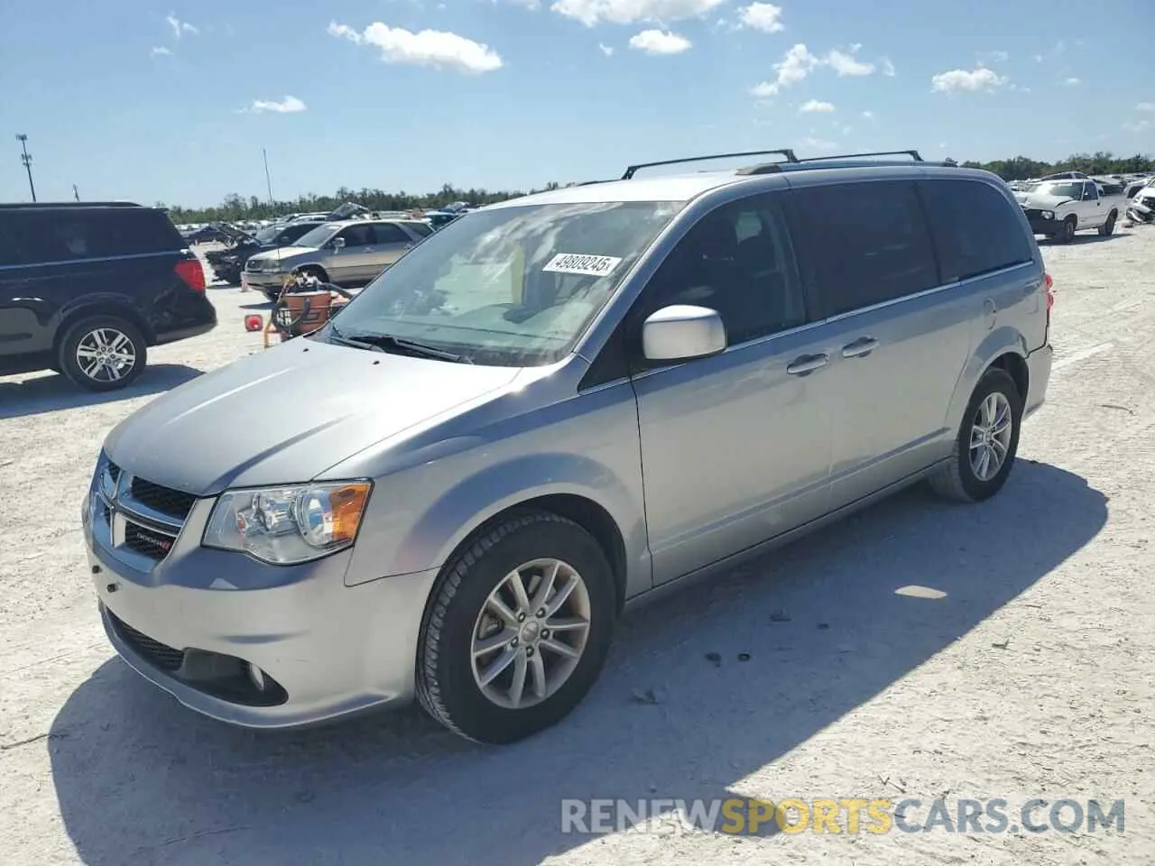 1 fotografías del automóvil dañado 2C4RDGCG4KR713182 DODGE CARAVAN 2019