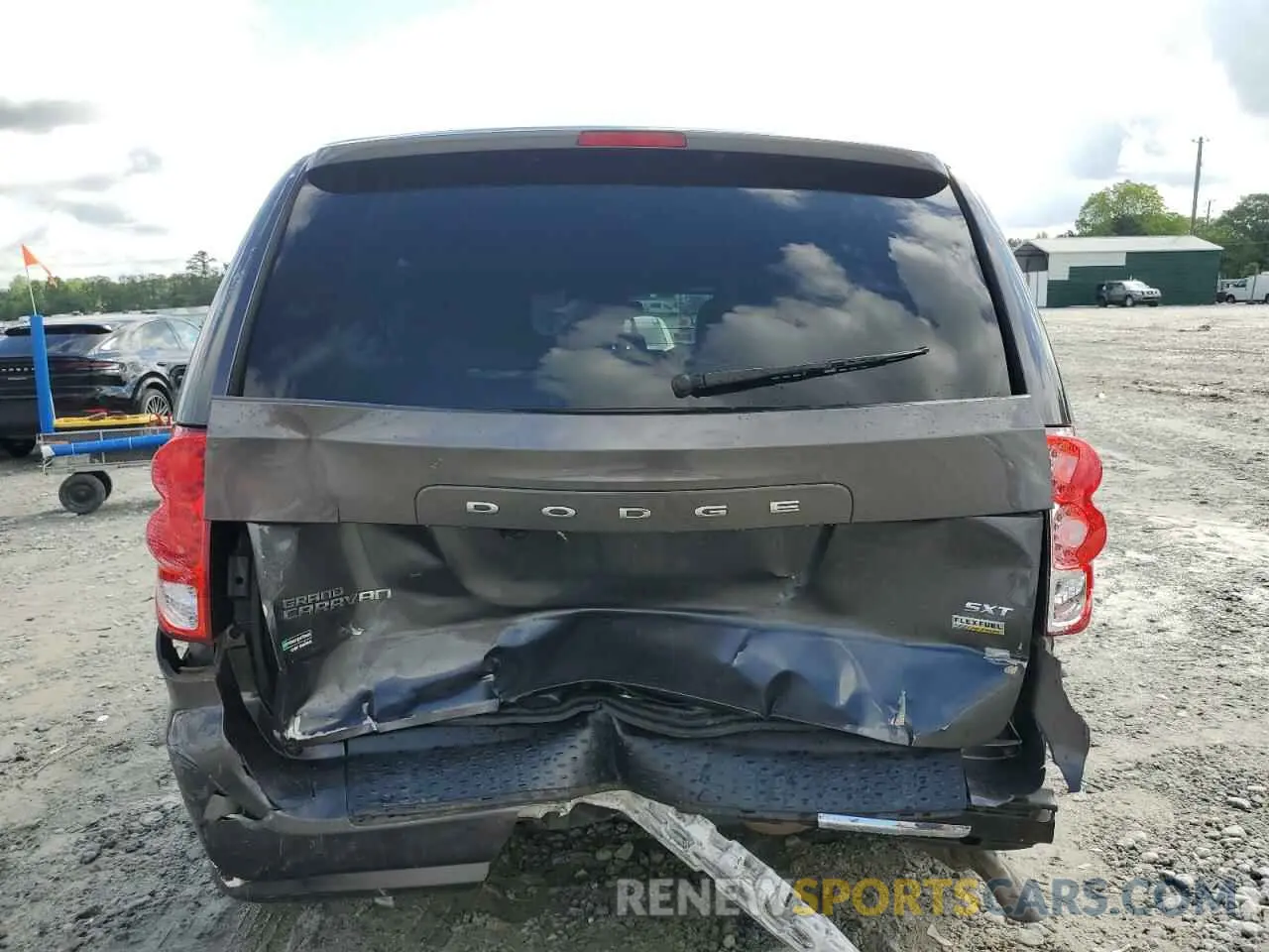 6 fotografías del automóvil dañado 2C4RDGCG4KR774483 DODGE CARAVAN 2019