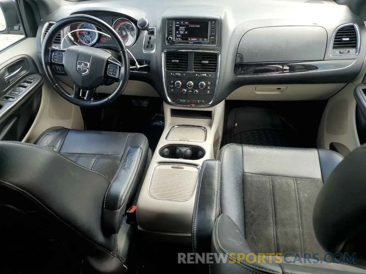 8 fotografías del automóvil dañado 2C4RDGCG4KR774483 DODGE CARAVAN 2019