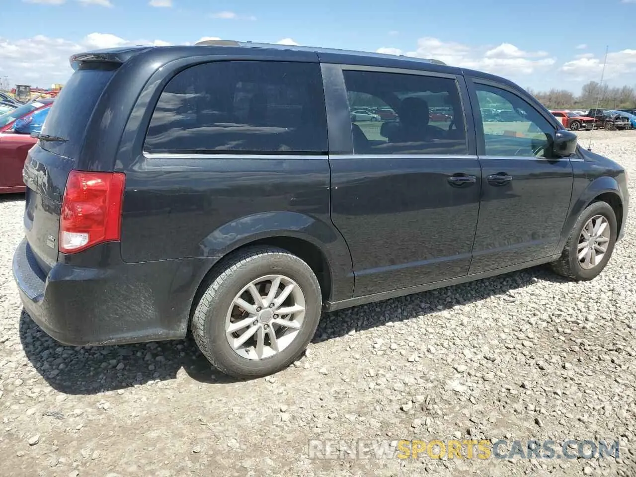 3 fotografías del automóvil dañado 2C4RDGCG5KR562319 DODGE CARAVAN 2019