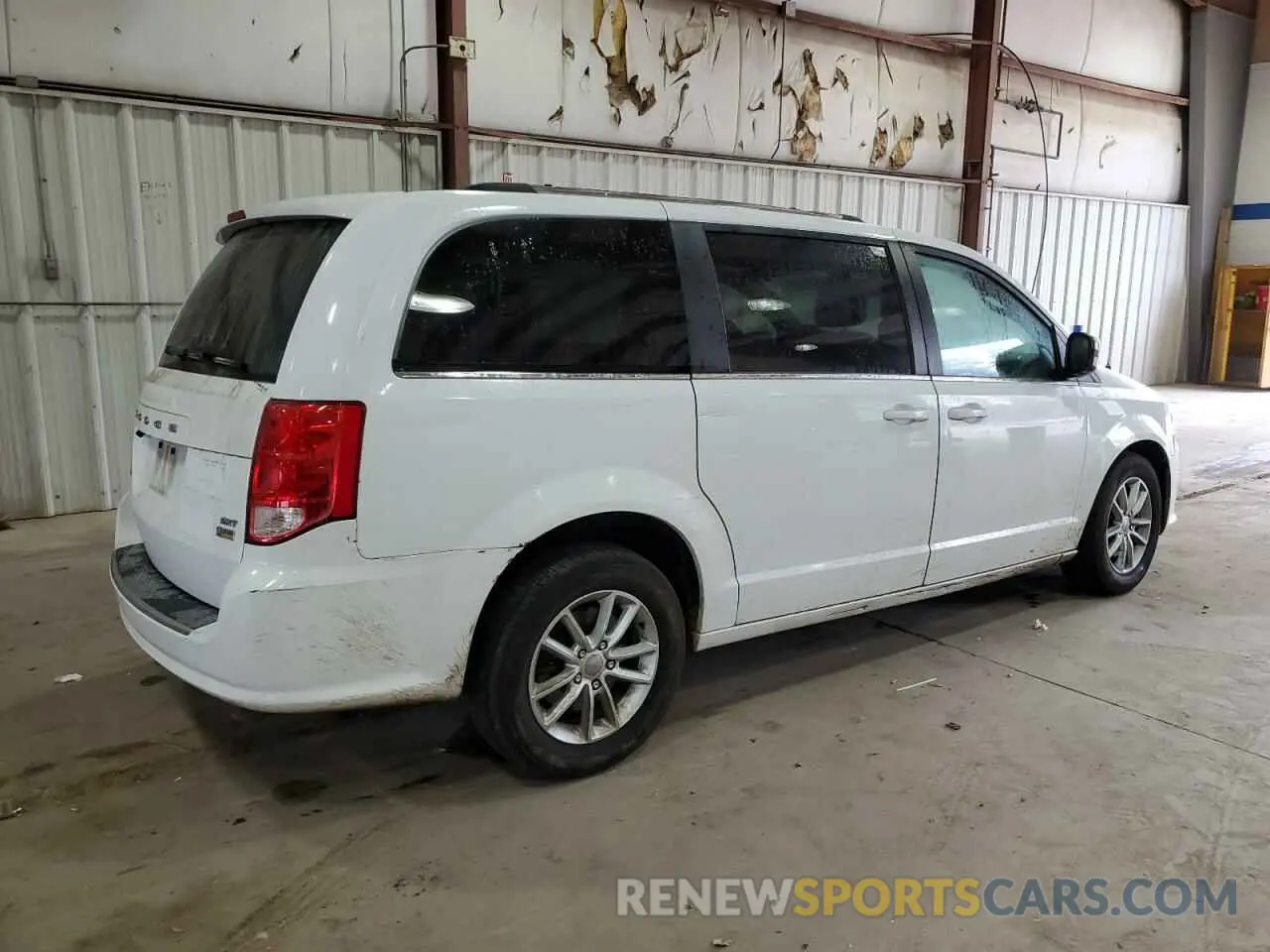 3 fotografías del automóvil dañado 2C4RDGCG5KR674103 DODGE CARAVAN 2019
