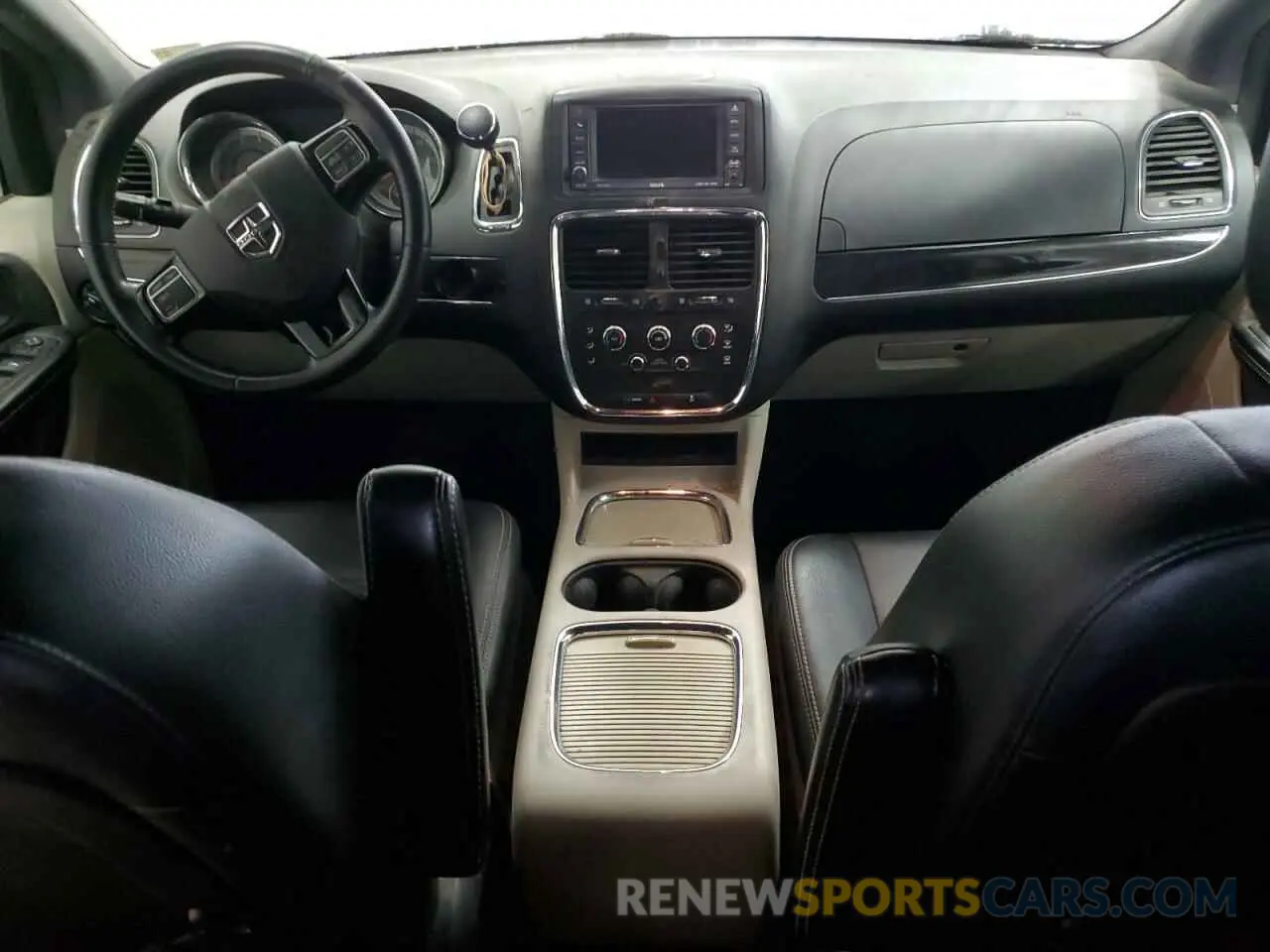 8 fotografías del automóvil dañado 2C4RDGCG5KR674103 DODGE CARAVAN 2019