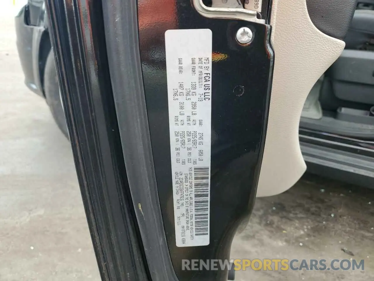 13 fotografías del automóvil dañado 2C4RDGCG5KR747616 DODGE CARAVAN 2019