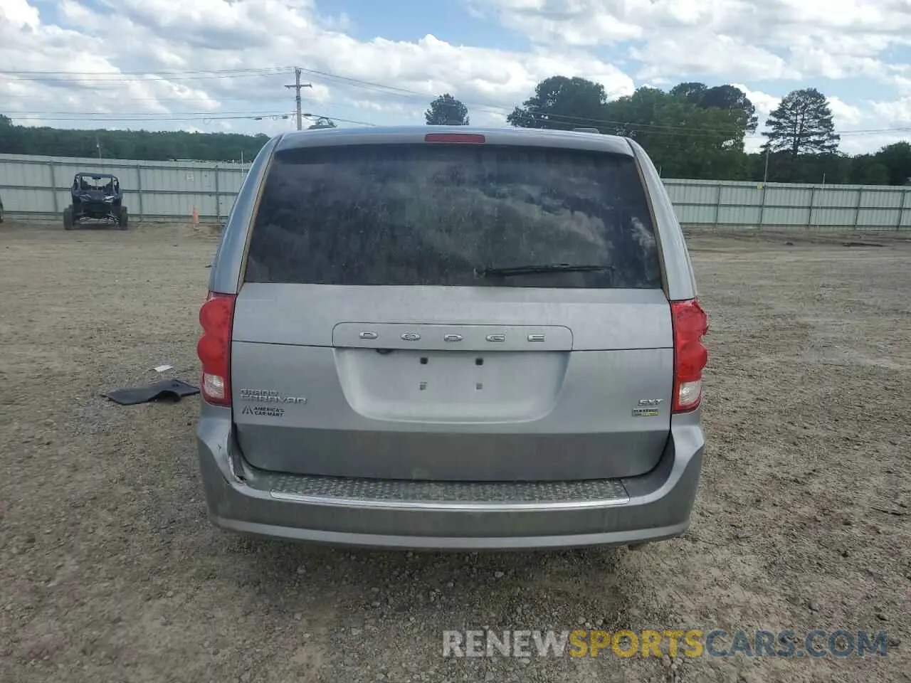 6 fotografías del automóvil dañado 2C4RDGCG6KR518314 DODGE CARAVAN 2019