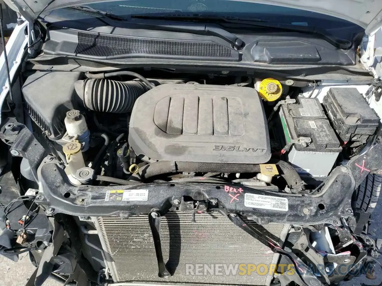 12 fotografías del automóvil dañado 2C4RDGCG6KR632328 DODGE CARAVAN 2019