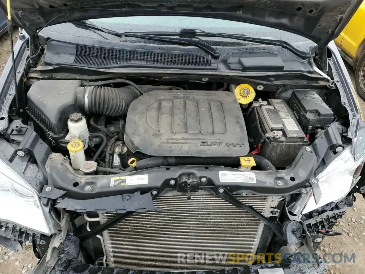 12 fotografías del automóvil dañado 2C4RDGCG6KR761430 DODGE CARAVAN 2019
