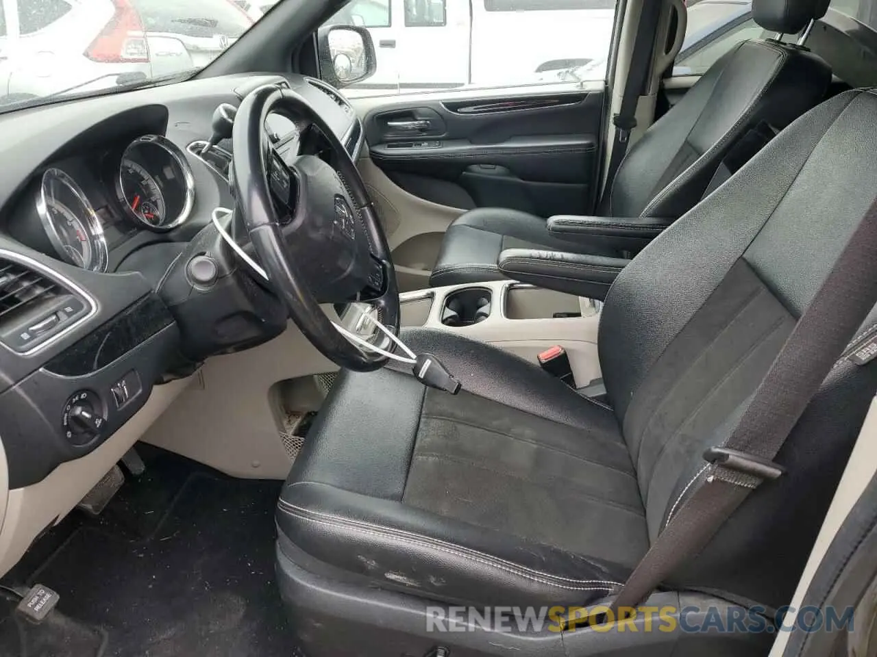7 fotografías del automóvil dañado 2C4RDGCG6KR761430 DODGE CARAVAN 2019