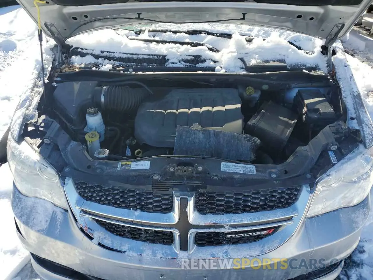 12 fotografías del automóvil dañado 2C4RDGCG6KR786912 DODGE CARAVAN 2019