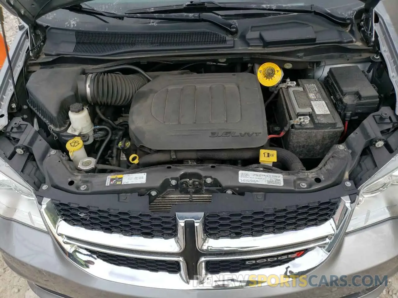 12 fotografías del automóvil dañado 2C4RDGCG6KR800596 DODGE CARAVAN 2019