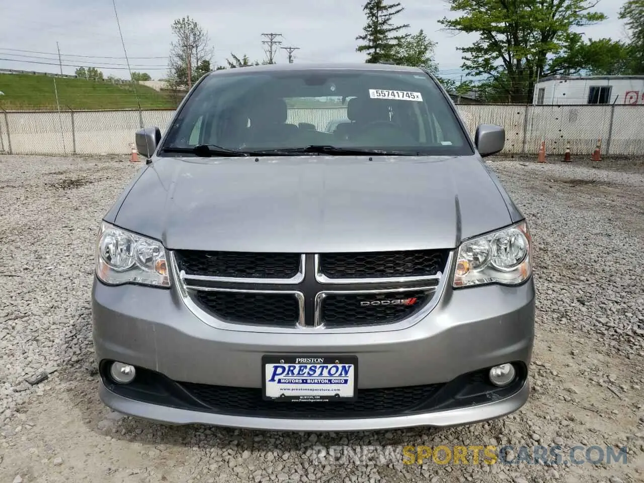5 fotografías del automóvil dañado 2C4RDGCG6KR800596 DODGE CARAVAN 2019