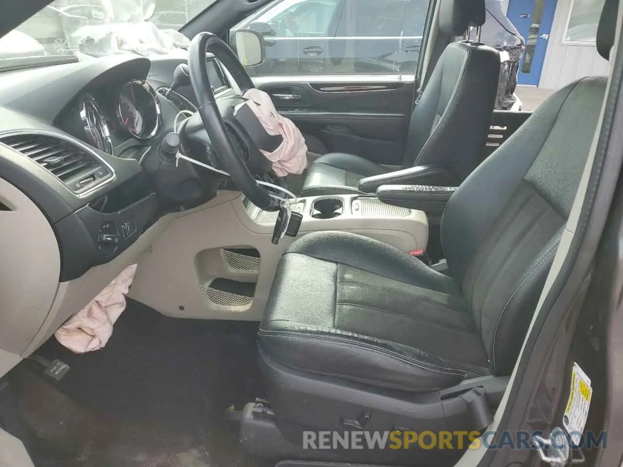 7 fotografías del automóvil dañado 2C4RDGCG7KR596391 DODGE CARAVAN 2019