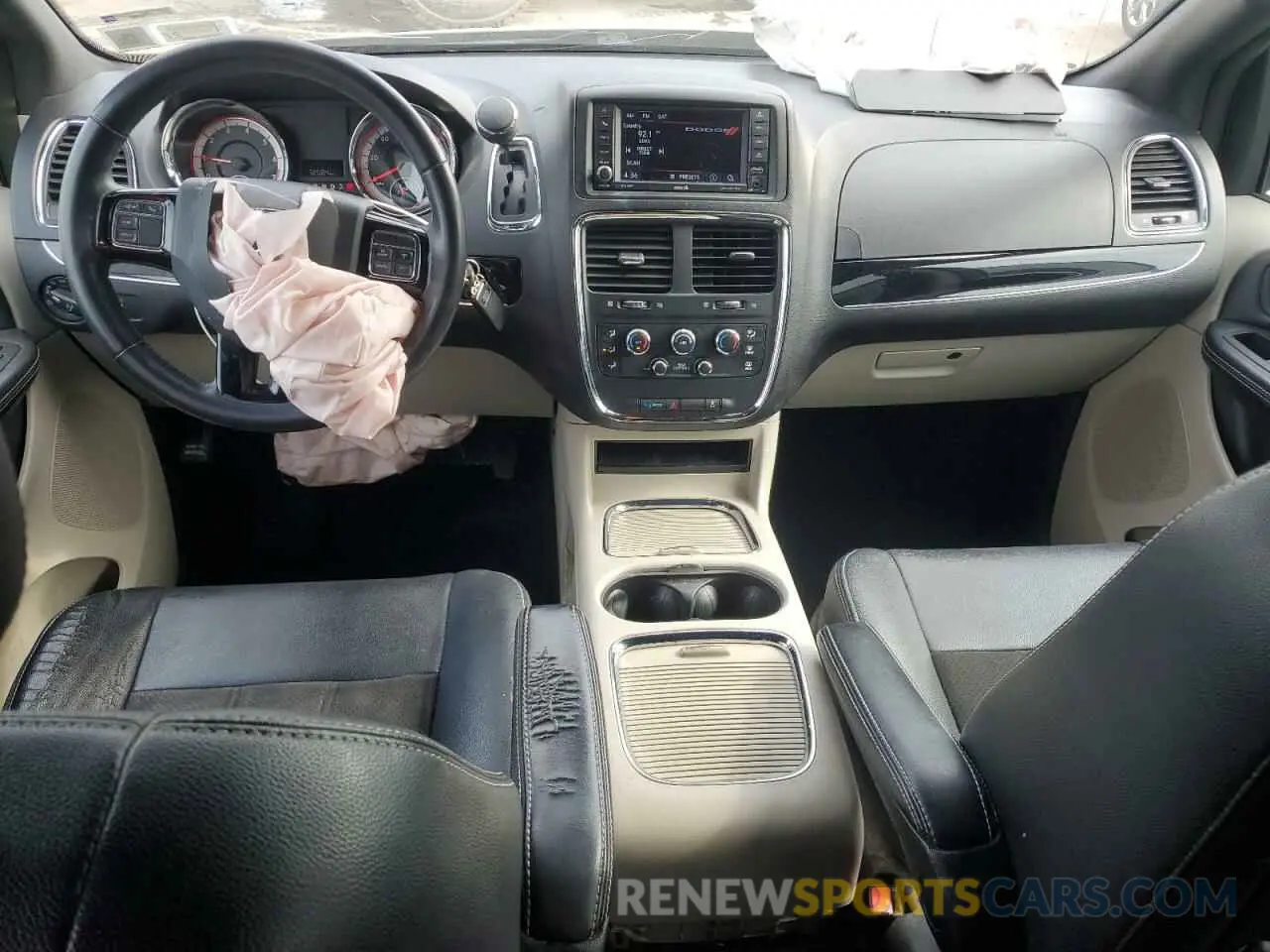 8 fotografías del automóvil dañado 2C4RDGCG7KR596391 DODGE CARAVAN 2019