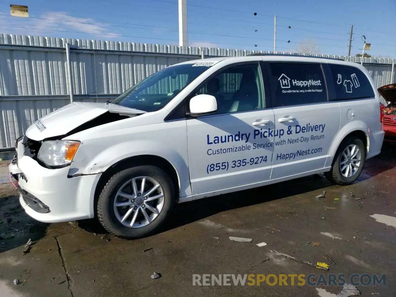 1 fotografías del automóvil dañado 2C4RDGCG7KR611181 DODGE CARAVAN 2019
