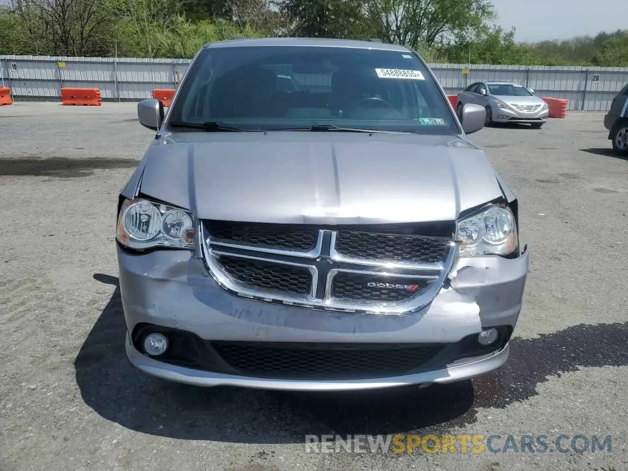 5 fotografías del automóvil dañado 2C4RDGCG7KR622259 DODGE CARAVAN 2019