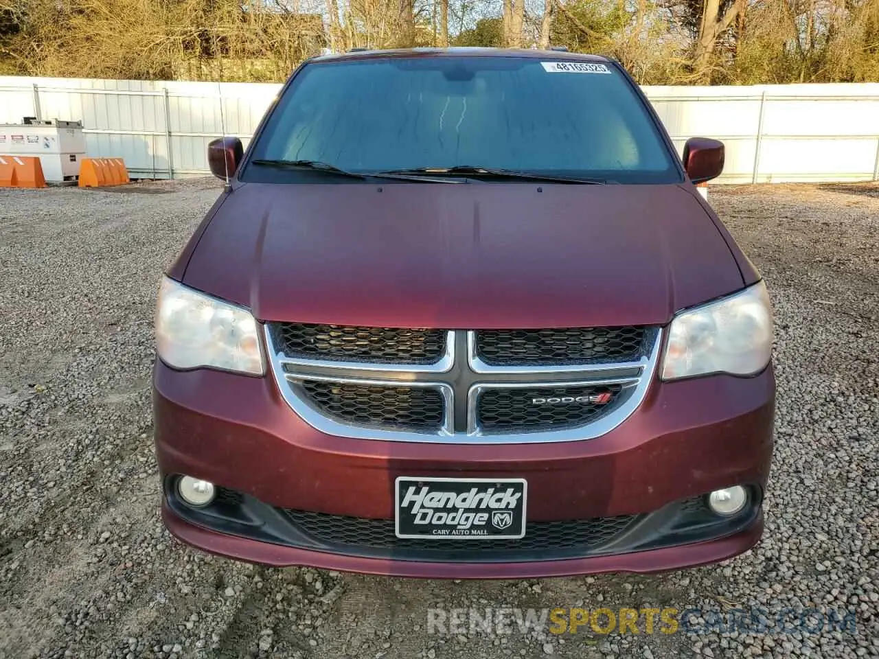 5 fotografías del automóvil dañado 2C4RDGCG7KR656587 DODGE CARAVAN 2019