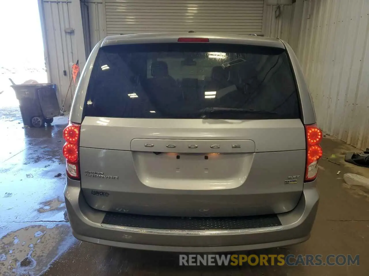 6 fotografías del automóvil dañado 2C4RDGCG7KR692392 DODGE CARAVAN 2019