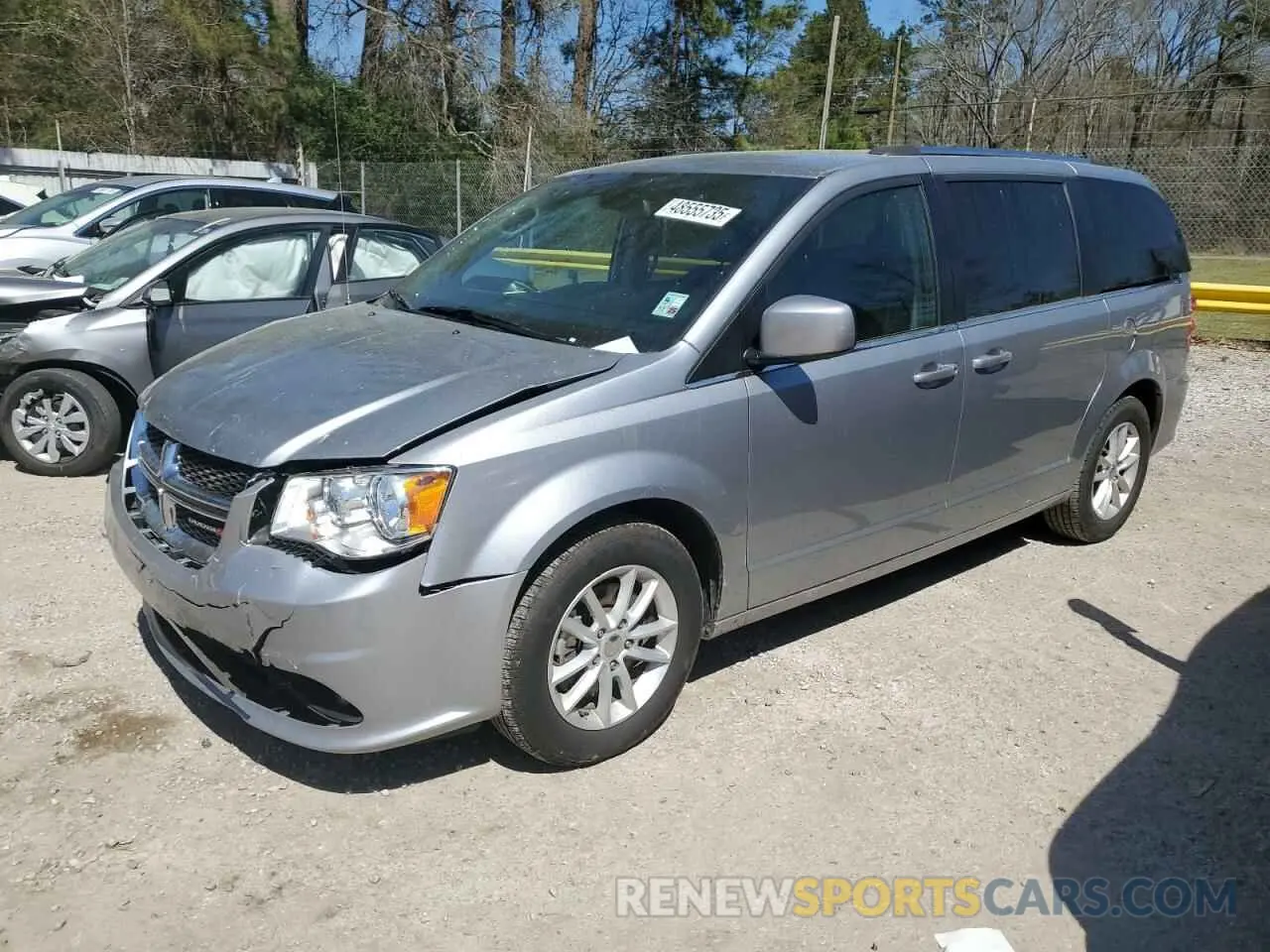 1 fotografías del automóvil dañado 2C4RDGCG7KR701351 DODGE CARAVAN 2019