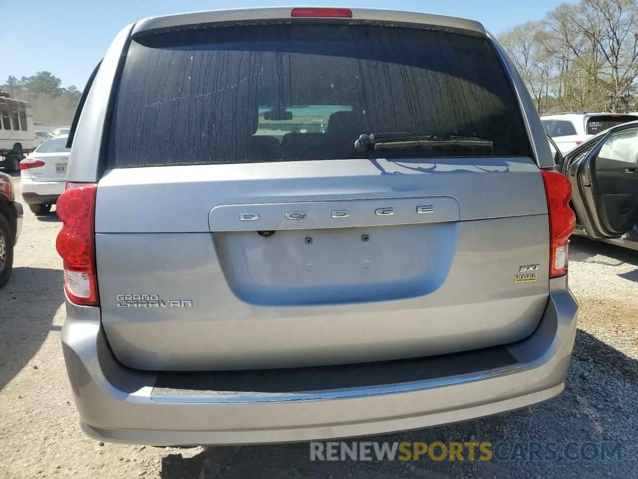 6 fotografías del automóvil dañado 2C4RDGCG7KR701351 DODGE CARAVAN 2019