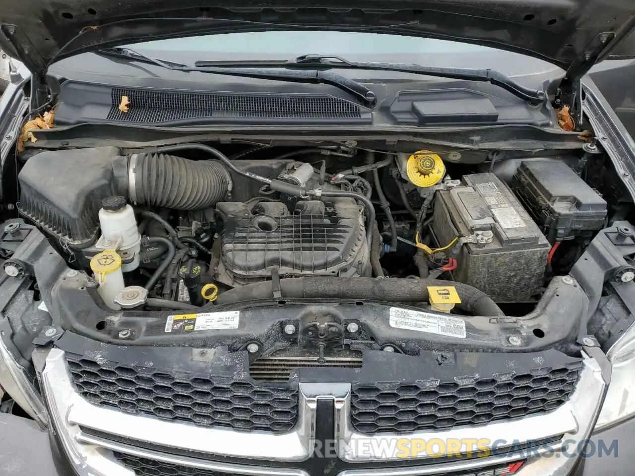 12 fotografías del automóvil dañado 2C4RDGCG7KR707537 DODGE CARAVAN 2019