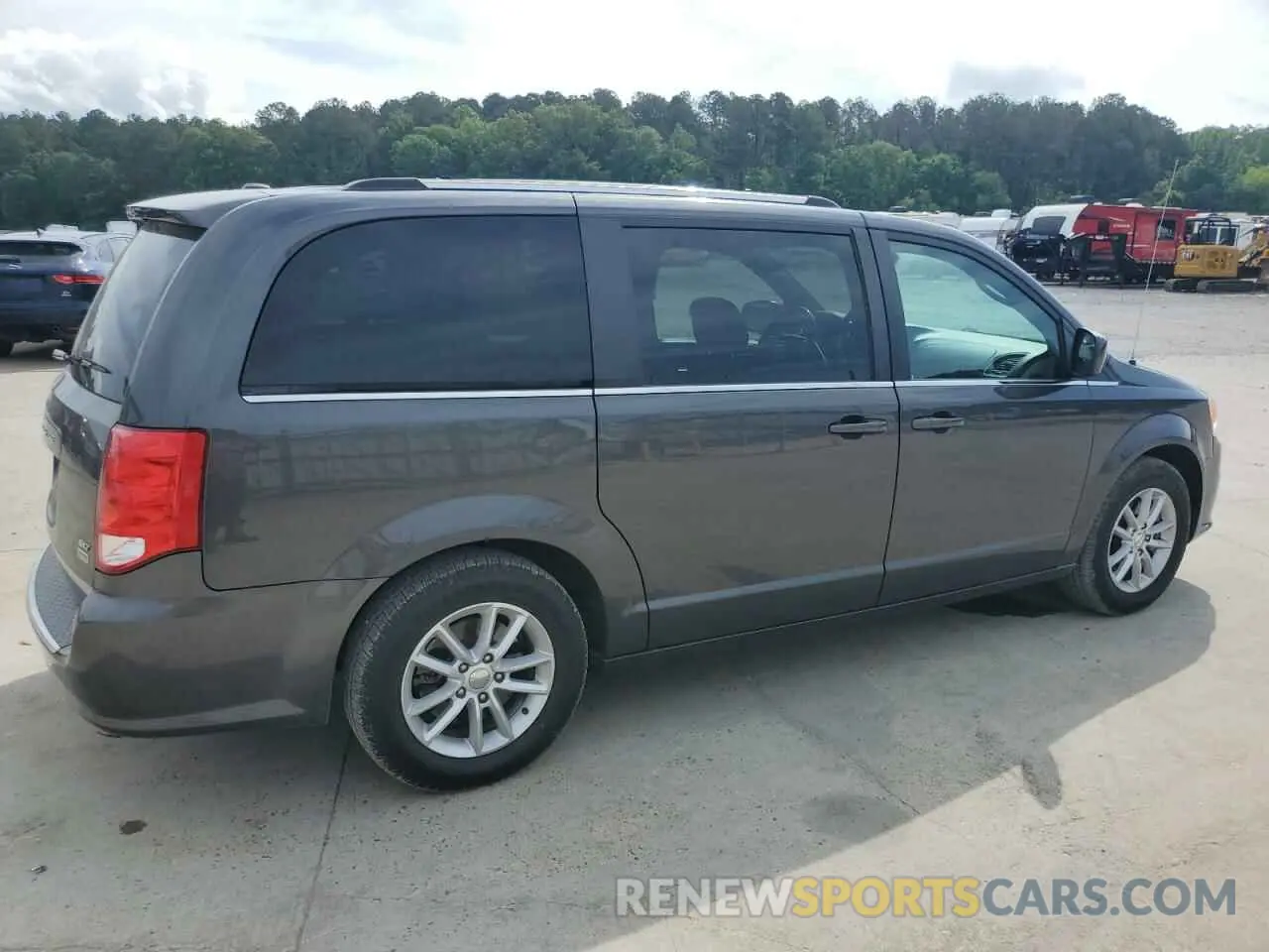 3 fotografías del automóvil dañado 2C4RDGCG7KR753109 DODGE CARAVAN 2019