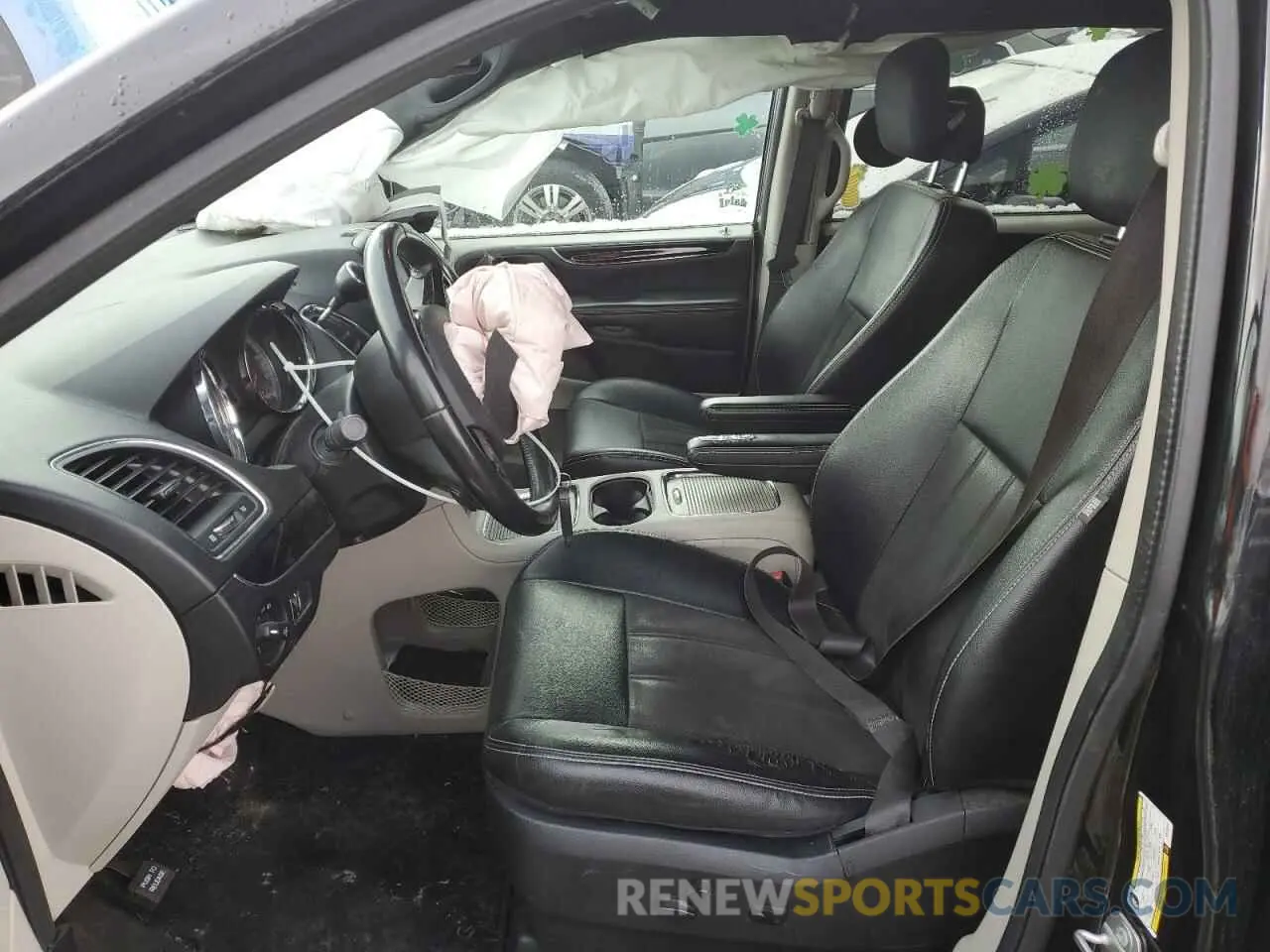 7 fotografías del automóvil dañado 2C4RDGCG8KR739154 DODGE CARAVAN 2019