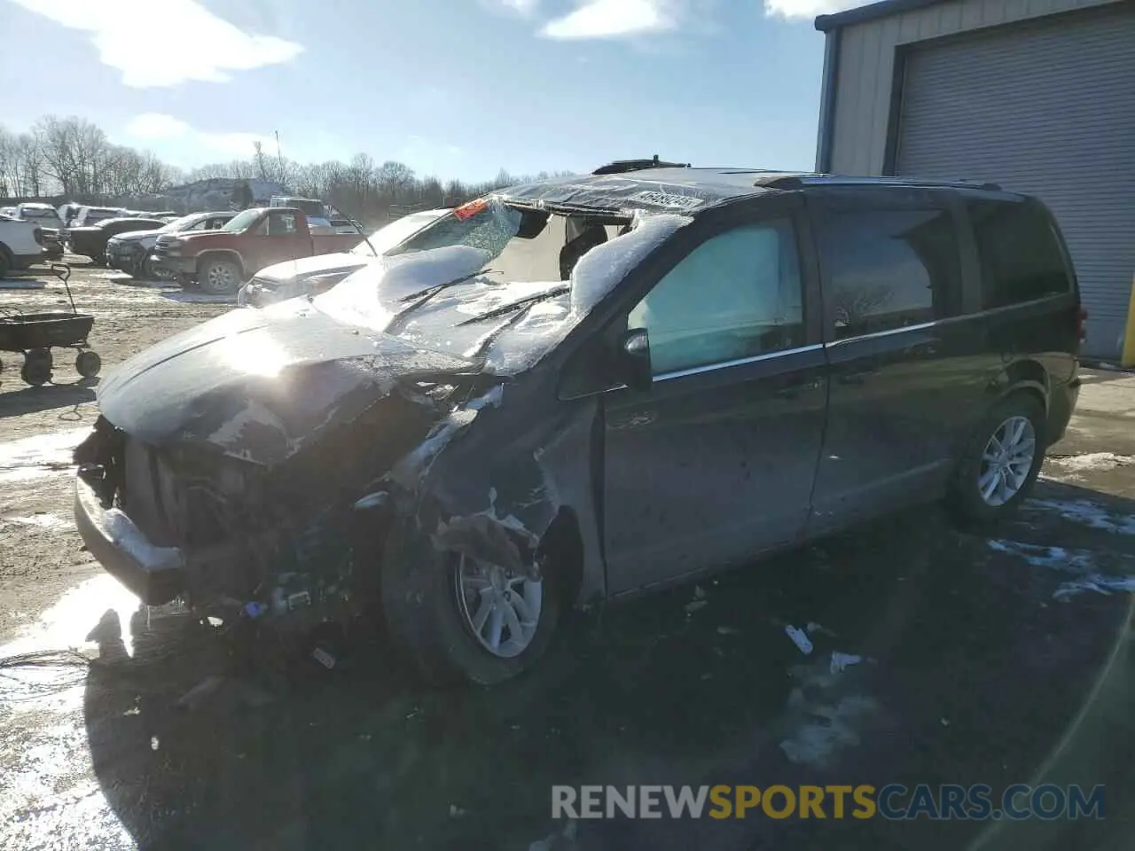 1 fotografías del automóvil dañado 2C4RDGCG9KR563974 DODGE CARAVAN 2019