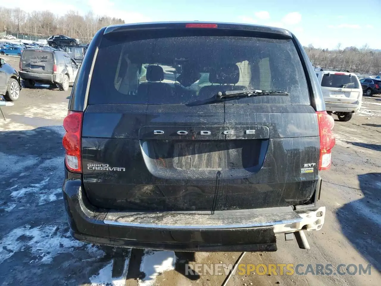 6 fotografías del automóvil dañado 2C4RDGCG9KR563974 DODGE CARAVAN 2019