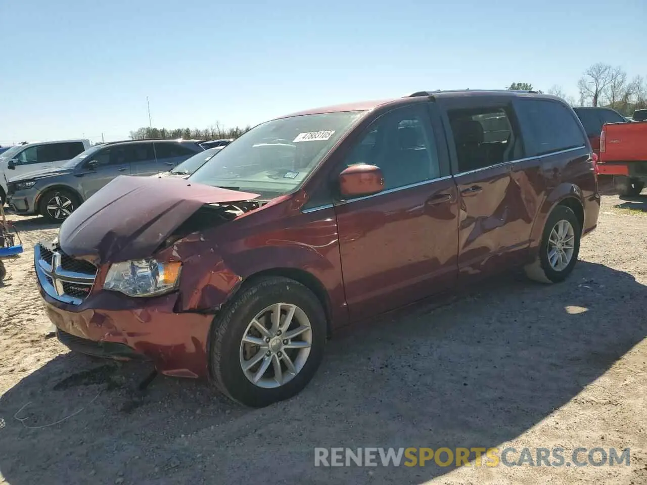 1 fotografías del automóvil dañado 2C4RDGCG9KR580094 DODGE CARAVAN 2019