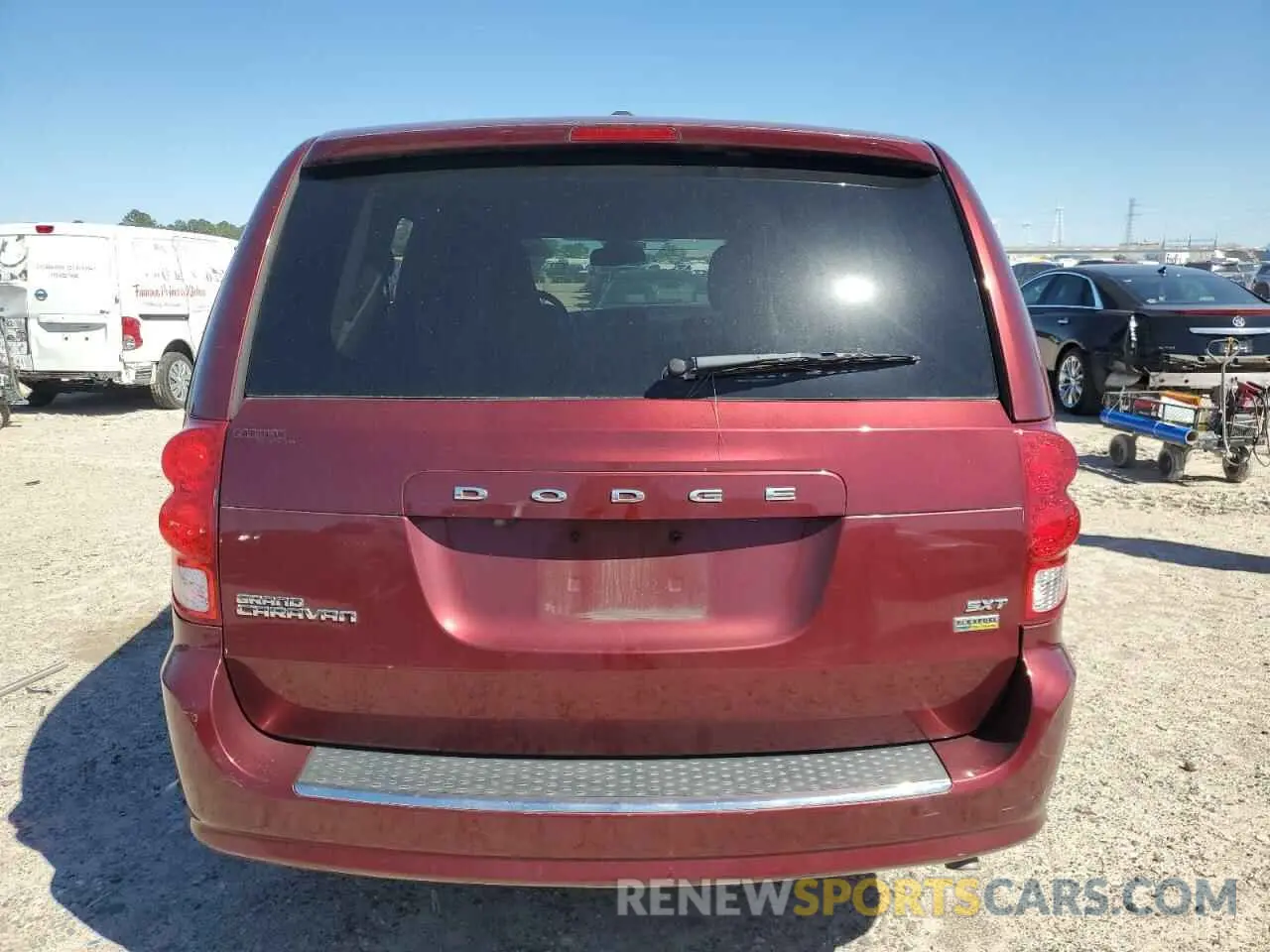 6 fotografías del automóvil dañado 2C4RDGCG9KR580094 DODGE CARAVAN 2019