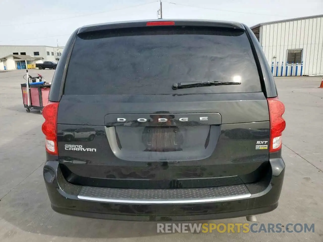 6 fotografías del automóvil dañado 2C4RDGCG9KR662312 DODGE CARAVAN 2019