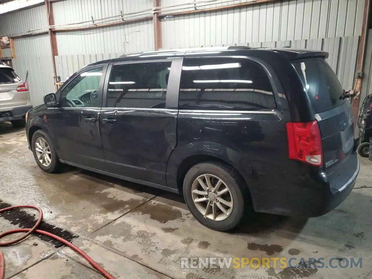 2 fotografías del automóvil dañado 2C4RDGCG9KR712187 DODGE CARAVAN 2019