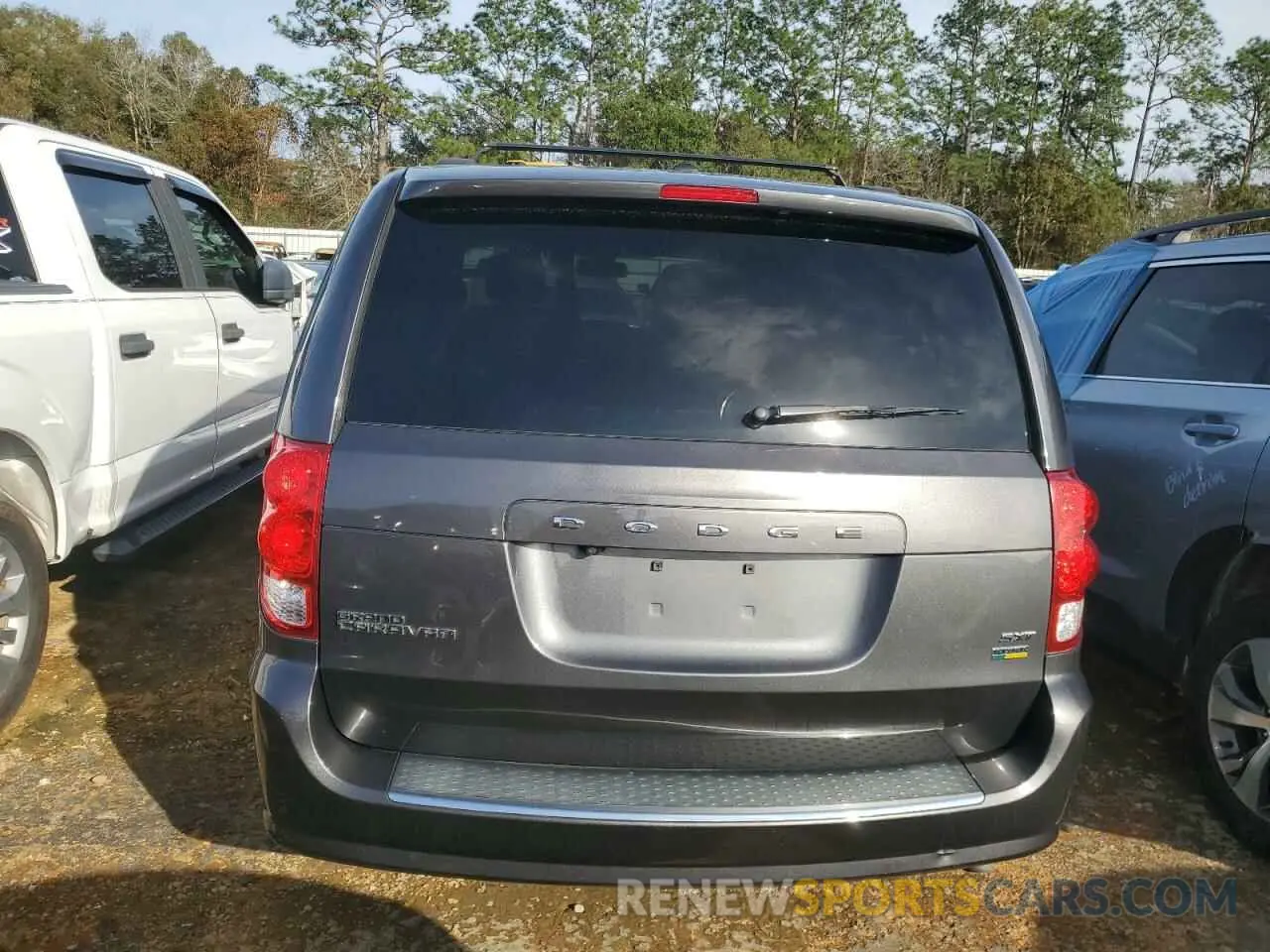 6 fotografías del automóvil dañado 2C4RDGCG9KR755492 DODGE CARAVAN 2019