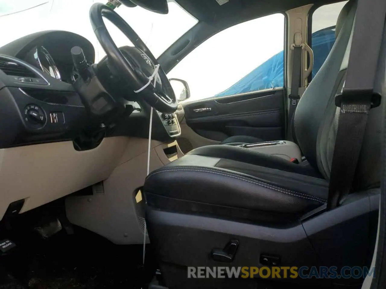 7 fotografías del automóvil dañado 2C4RDGCG9KR755492 DODGE CARAVAN 2019