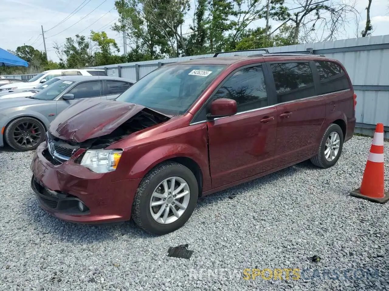 1 fotografías del automóvil dañado 2C4RDGCG9KR759302 DODGE CARAVAN 2019