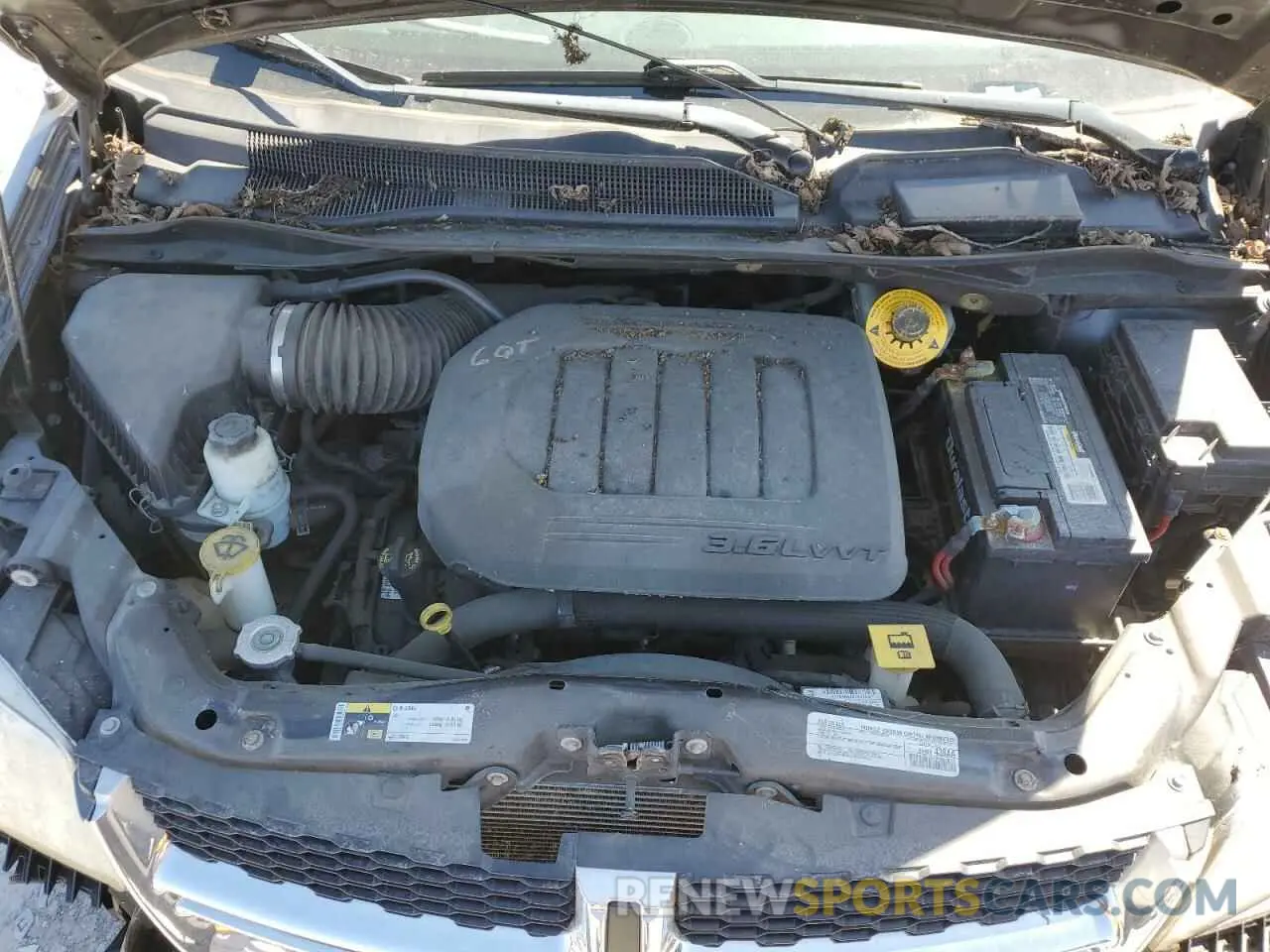 13 fotografías del automóvil dañado 2C4RDGCGXKR544804 DODGE CARAVAN 2019