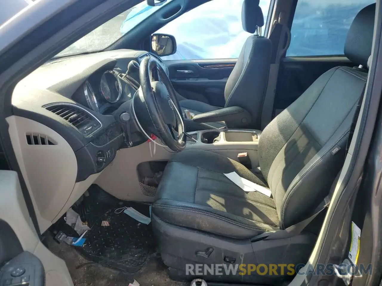 7 fotografías del automóvil dañado 2C4RDGCGXKR544804 DODGE CARAVAN 2019