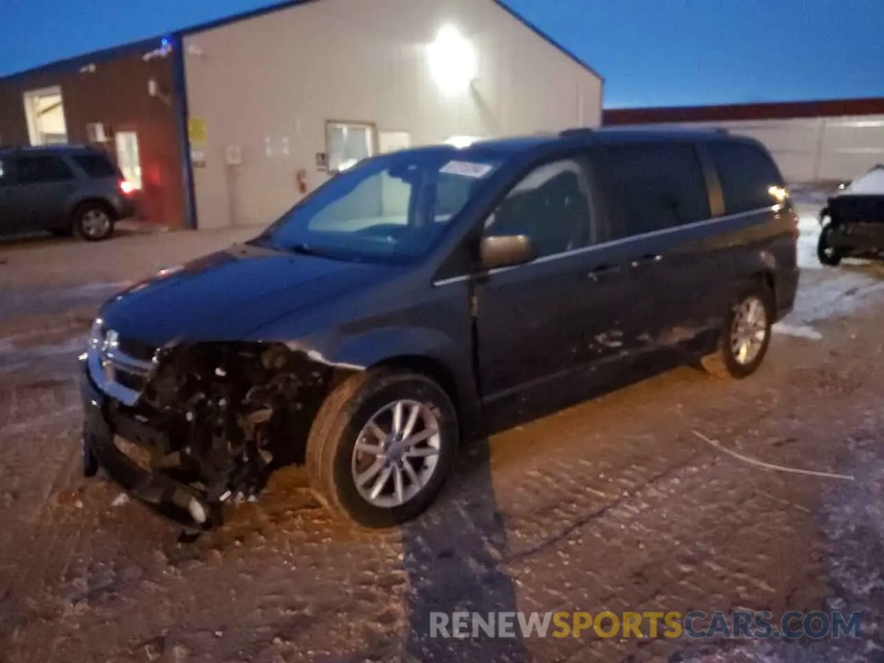 1 fotografías del automóvil dañado 2C4RDGCGXKR694881 DODGE CARAVAN 2019