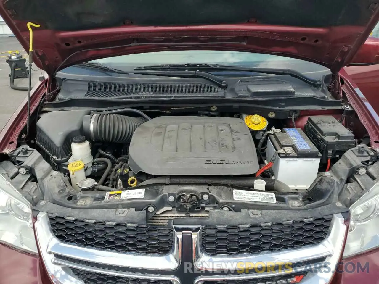 12 fotografías del automóvil dañado 2C4RDGCGXKR807759 DODGE CARAVAN 2019