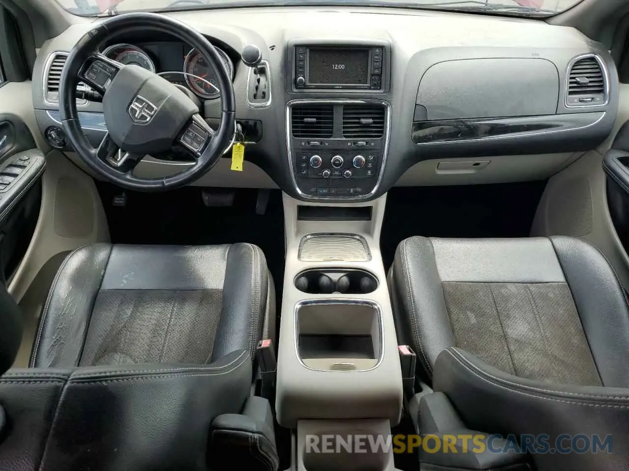8 fotografías del automóvil dañado 2C4RDGCGXKR807759 DODGE CARAVAN 2019